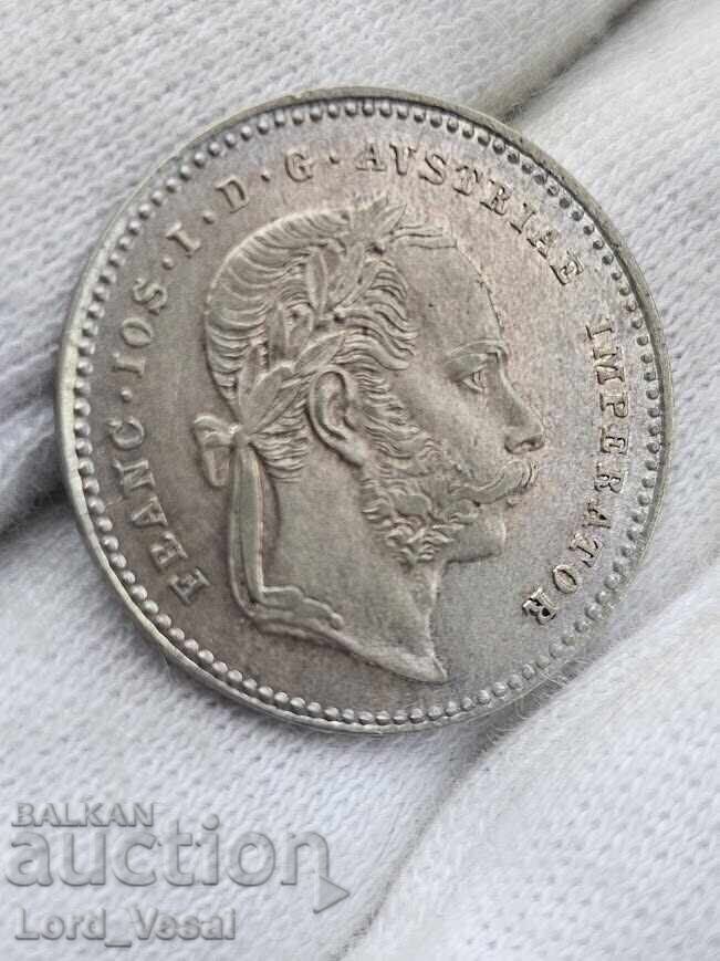 Αυστριακή Αυτοκρατορία 20 κρόιτσερ 1869 Α (Βιέννη) - 6 Αυστριακή Αυτοκρατορία 20 κρόιτσερ 1869 Α (Βιέννη) - 6