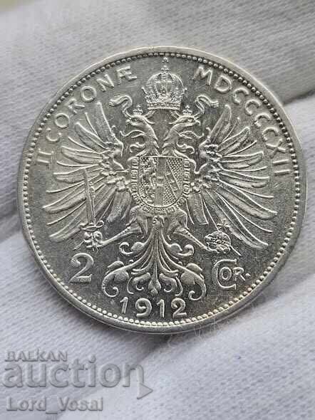 Licitație Imperiul Austriac 2 Coroane 1912