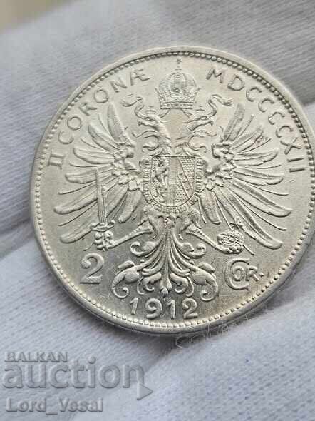 Imperiul Austriac 2 Coroane 1912