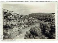 MICĂ FOTOGRAFIE VECHE VELIKO TÂRNOVO VEDERE GENERALĂ CU YANTRA J729