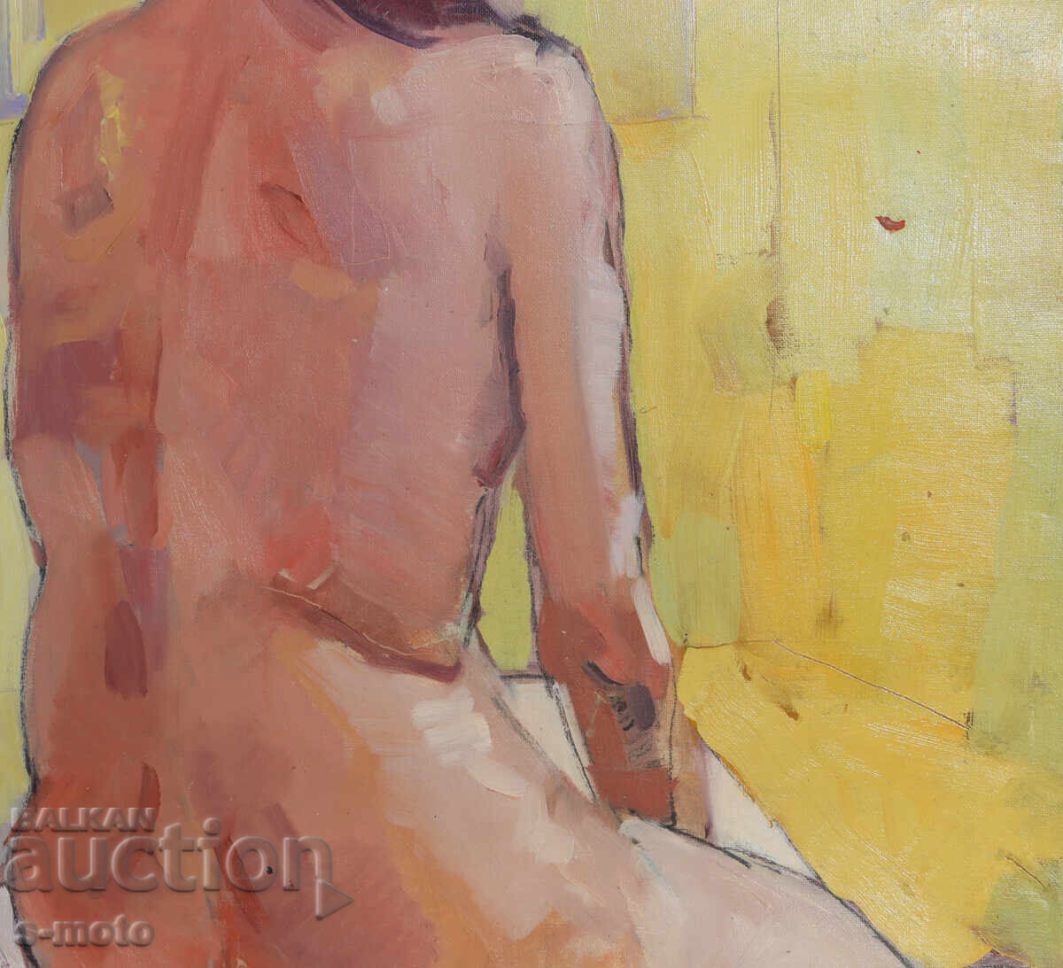 Tablou ulei portret corp gol - 7
