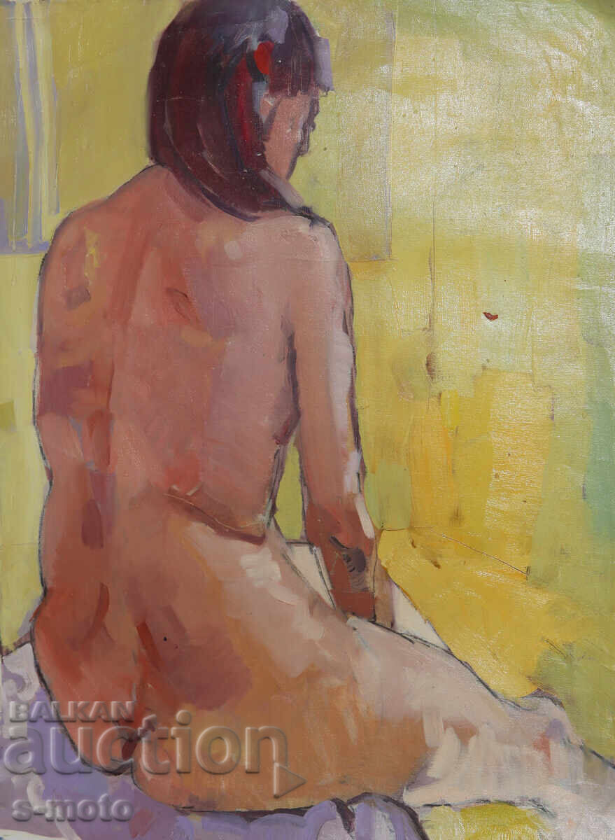 Tablou ulei portret corp gol