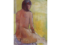 Tablou ulei portret corp gol