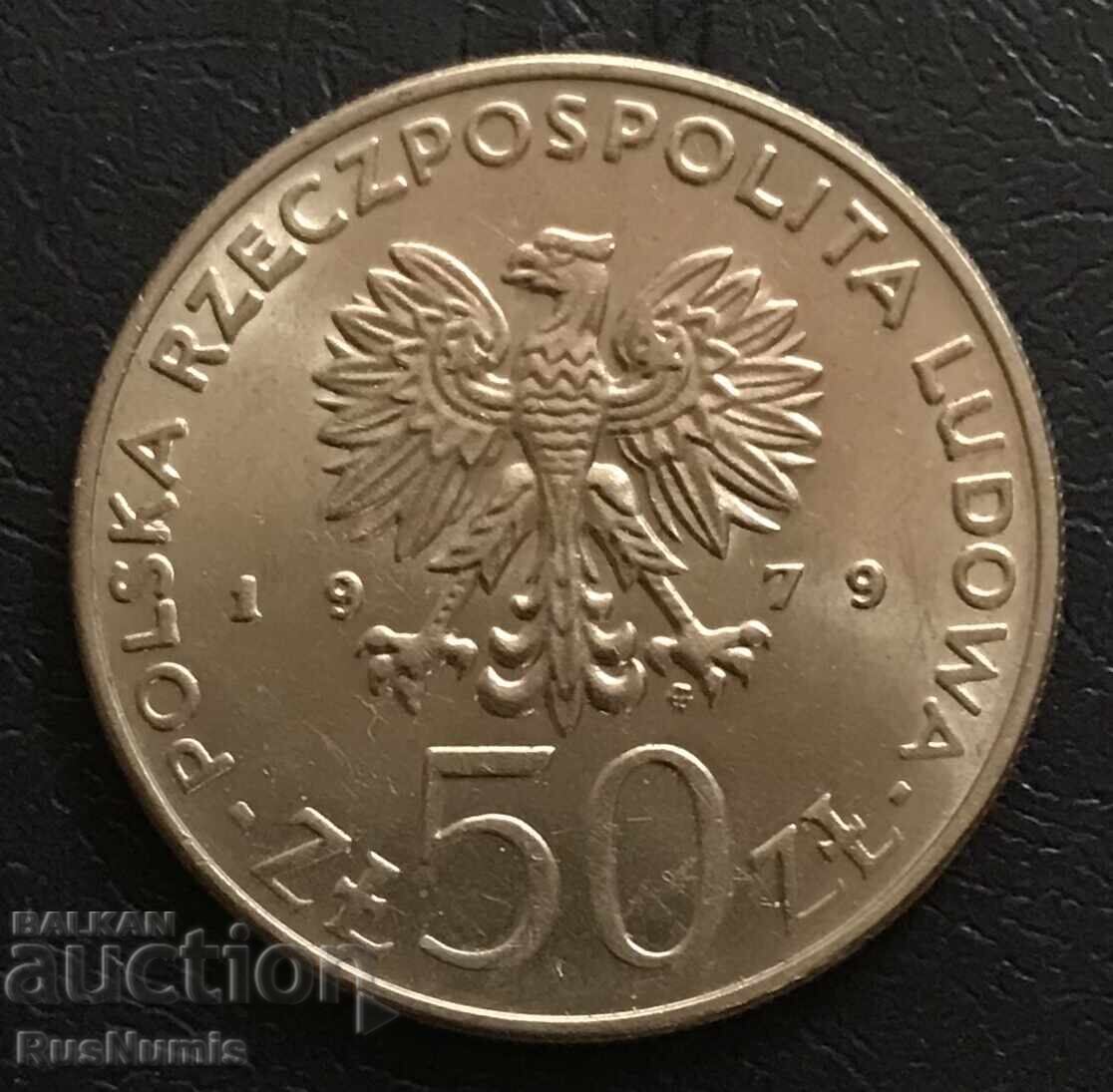 Πολωνία. 50 ζλότι 1979. Πρίγκιπας Μιέσκο Α΄ με τιμή € 4.50 | 8.80 BGN Πολωνία. 50 ζλότι 1979. Πρίγκιπας Μιέσκο Α΄ με τιμή € 4.50 | 8.80 BGN