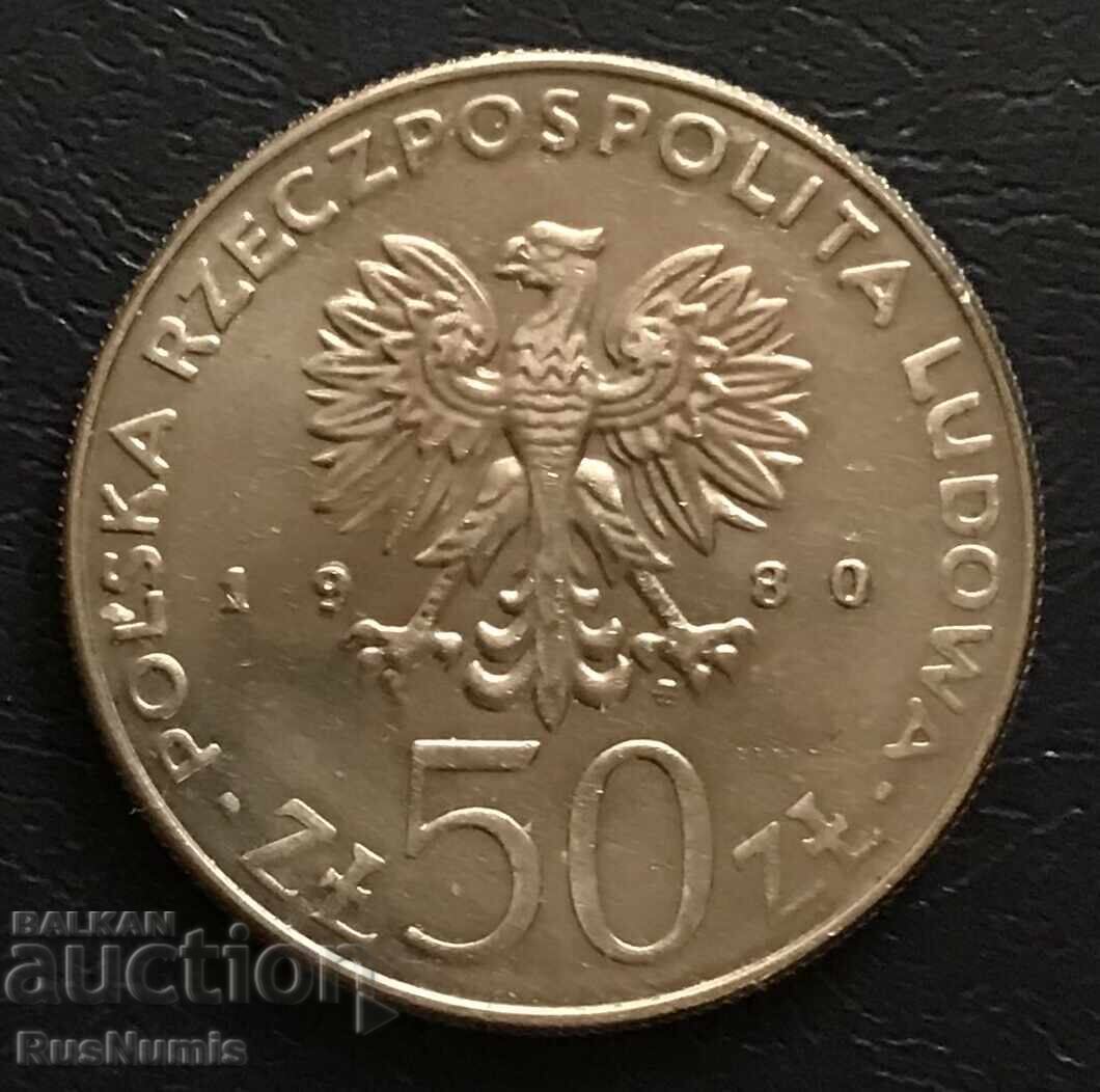 Πολωνία. 50 ζλότι 1980. Πρίγκιπας Καζίμιρ Α' με τιμή € 4.50 | 8.80 BGN