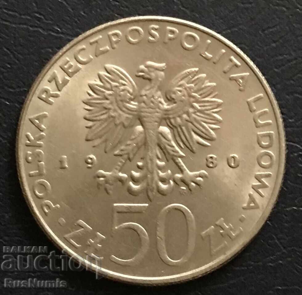 Polonia. 50 zloți 1980. Prințul Bolesław I cu preț € 4.50 | 8.80 BGN