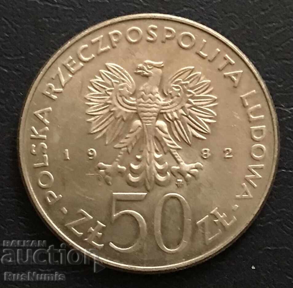 Polonia. 50 zloți 1982. Prințul Bolesław al III-lea cu preț € 4.50 | 8.80 BGN
