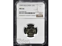20 ΣΤΟΤΙΝΚΙ 1999 NGC MS 66