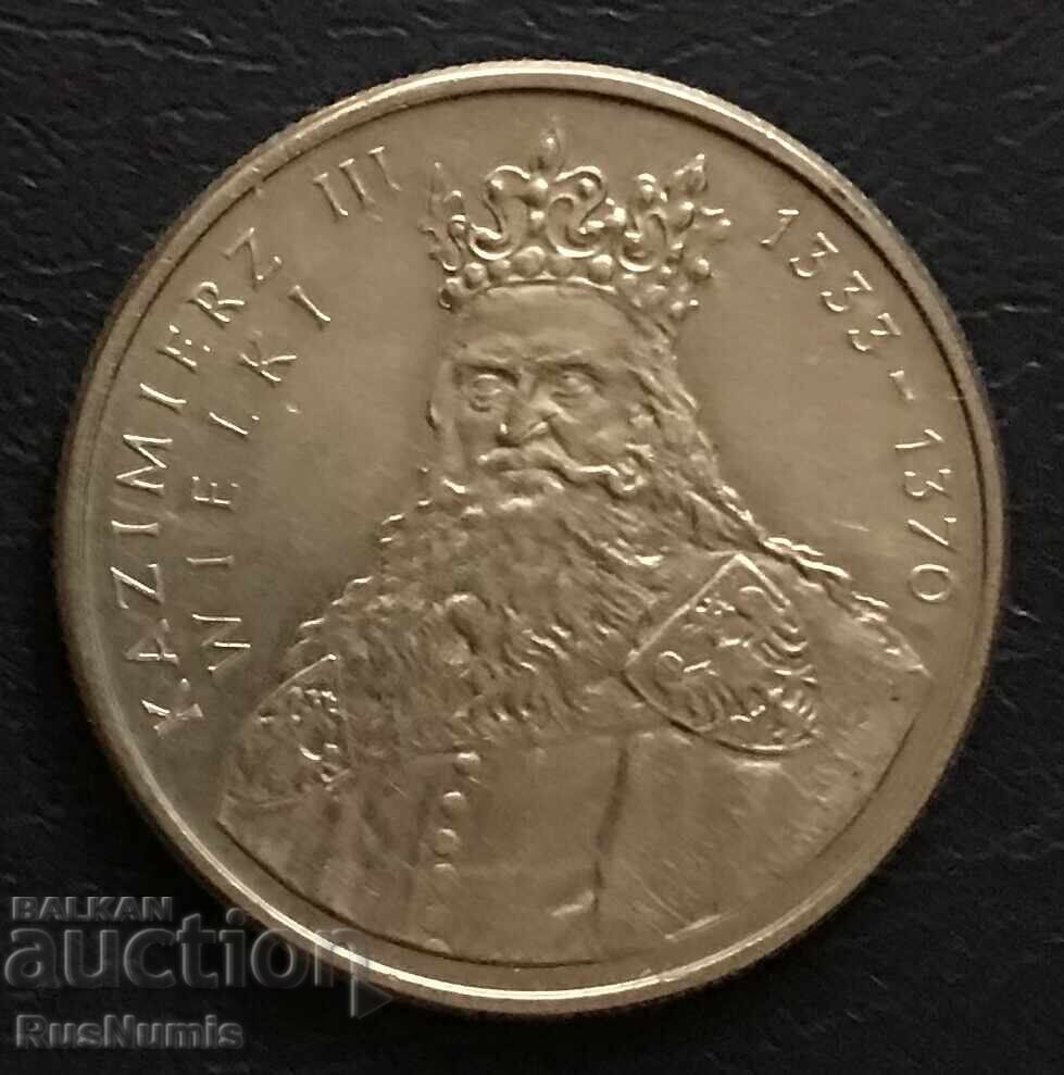 Полша.100 злоти 1987 г.Крал Казимир III.
