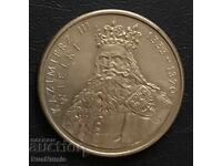 Полша.100 злоти 1987 г.Крал Казимир III.