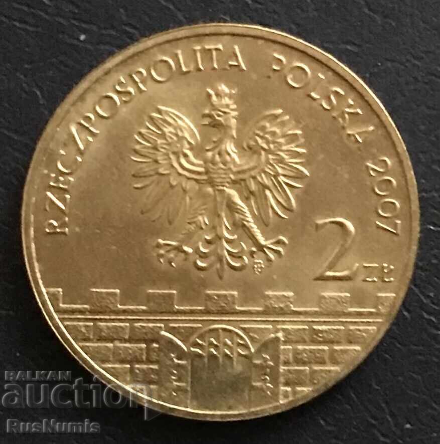 Πολωνία. 2 ζλότι 2007. Γκόρζοβ Βιελκοπόλσκι με τιμή € 4.00 | 7.82 BGN