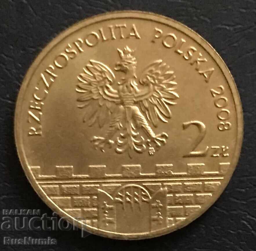 Πολωνία. 2 ζλότι 2008. Κόνιν με τιμή € 4.00 | 7.82 BGN