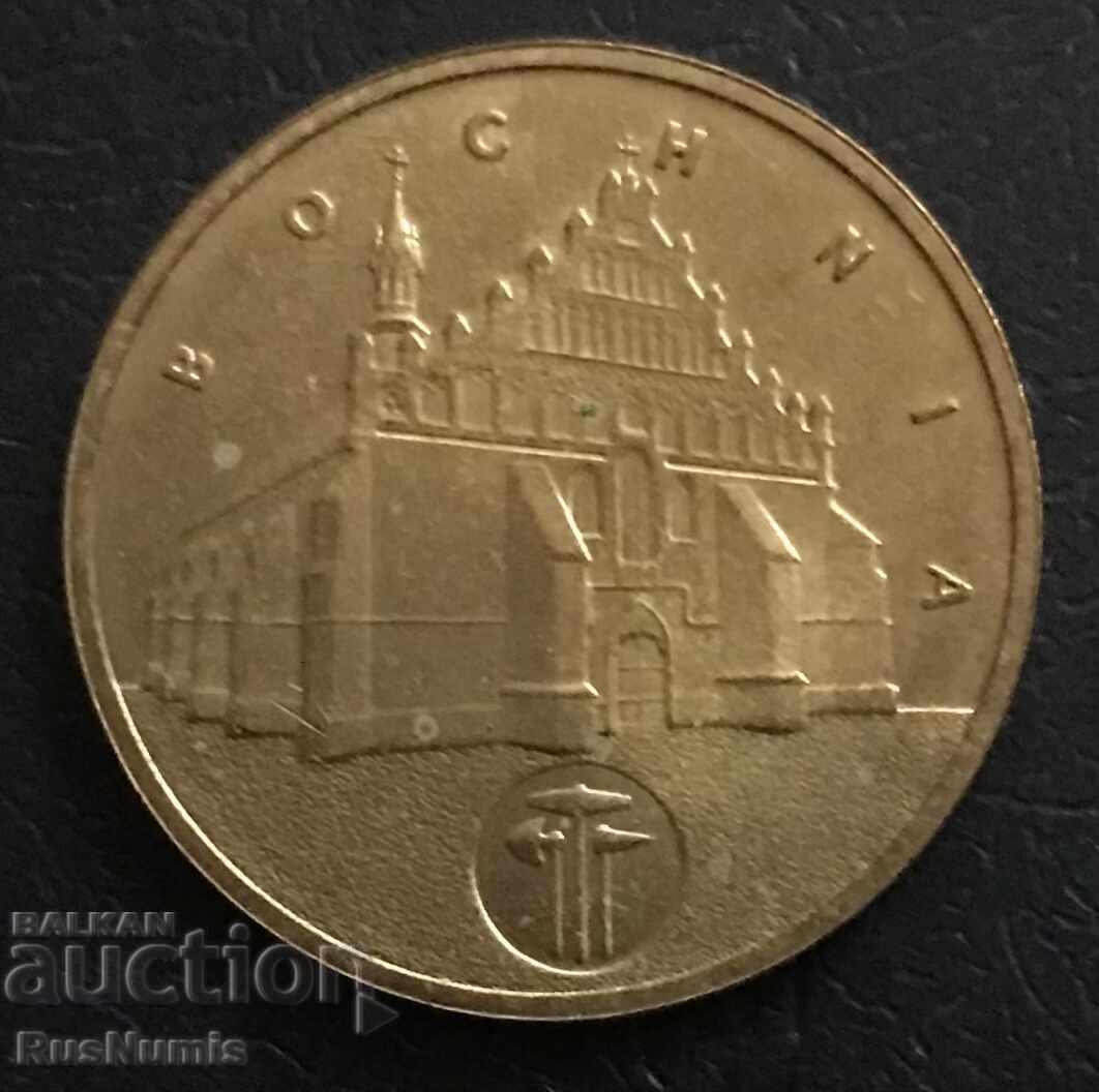 Polonia. 2 zloți 2006. Bochnia
