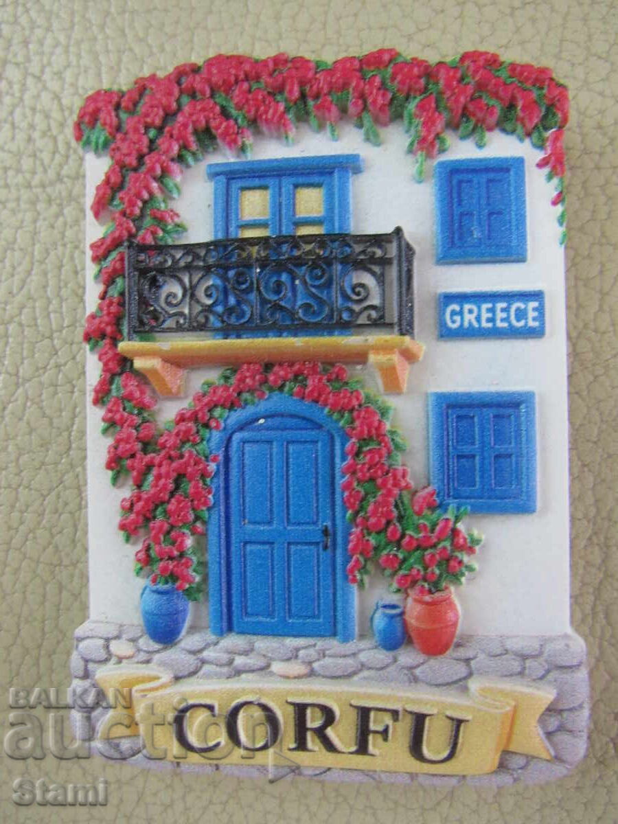 Magnet 3D din insula Corfu, Grecia-seria-10