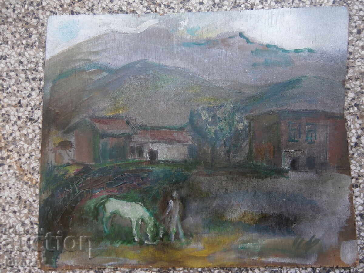 Tablou din placaj m.b.șperțplat I. Filcev