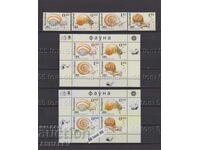 2026 Faună – Melci 4v.+S/S-MNH+Bloc suvenir