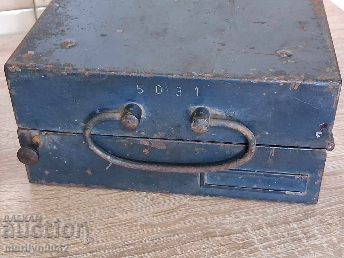 Licitație Casetă secretă pentru valori Al Treilea Reich SS Wehrmacht