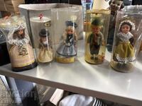ретро сувенирни кукли в традиционни народни носии