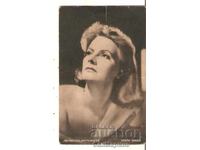 USA Greta Garbo Postcard