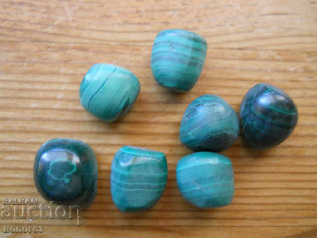 Malachite - 7 pieces with price € 10.30 | 20.15 BGN