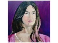 Original oil painting Contemporary Elegance as new