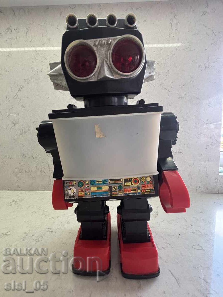 Jucărie robot din plastic pentru copii