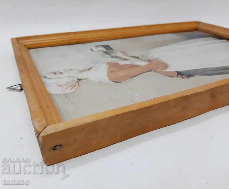 Licitație Reproducție vintage înrămată Jean‑Étienne Liotard