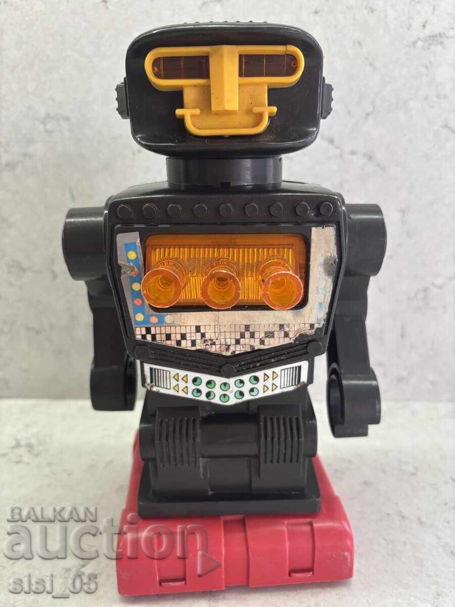 Jucărie robot din plastic pentru copii