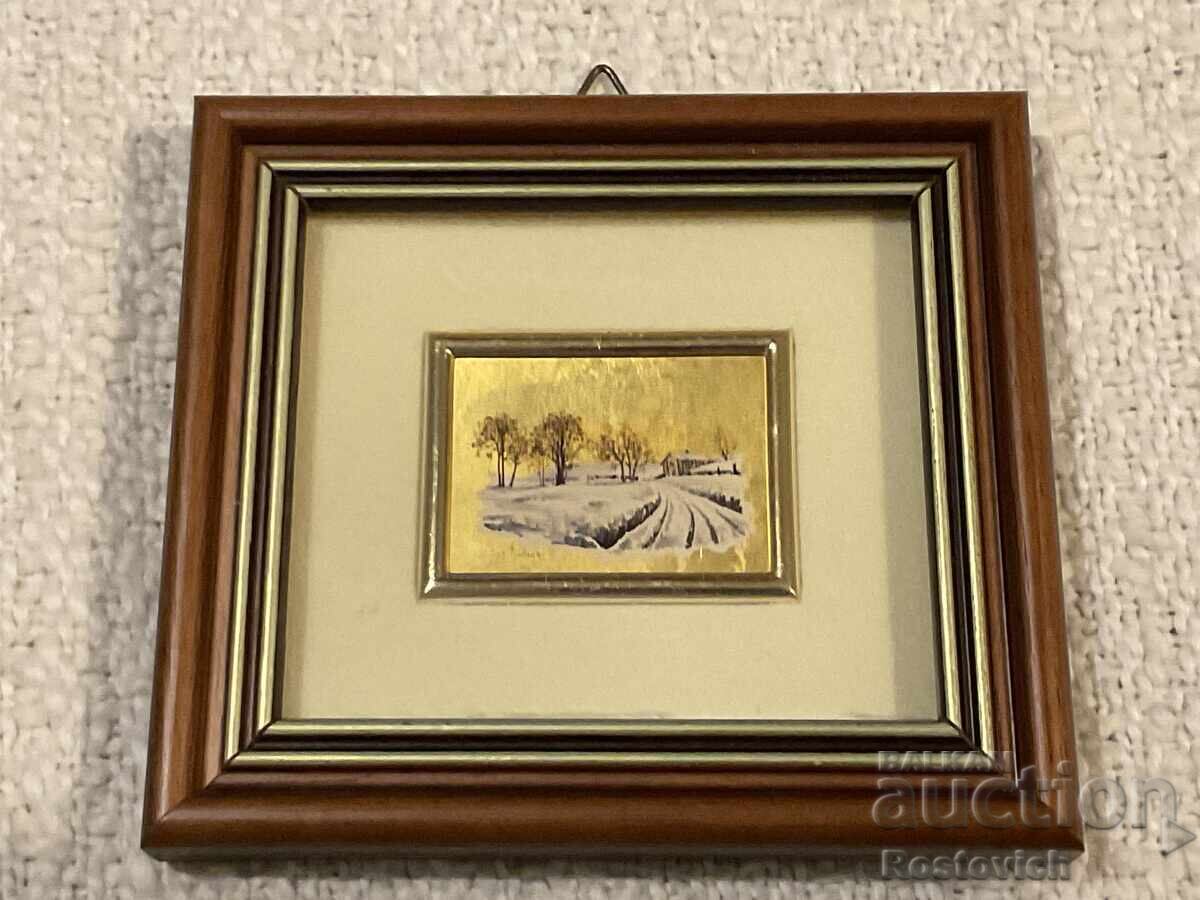 Chromolithographs on gold foil (Goldfolie/Oro foglia) with price € 135.00 | 264.04 BGN Chromolithographs on gold foil (Goldfolie/Oro foglia) with price € 135.00 | 264.04 BGN