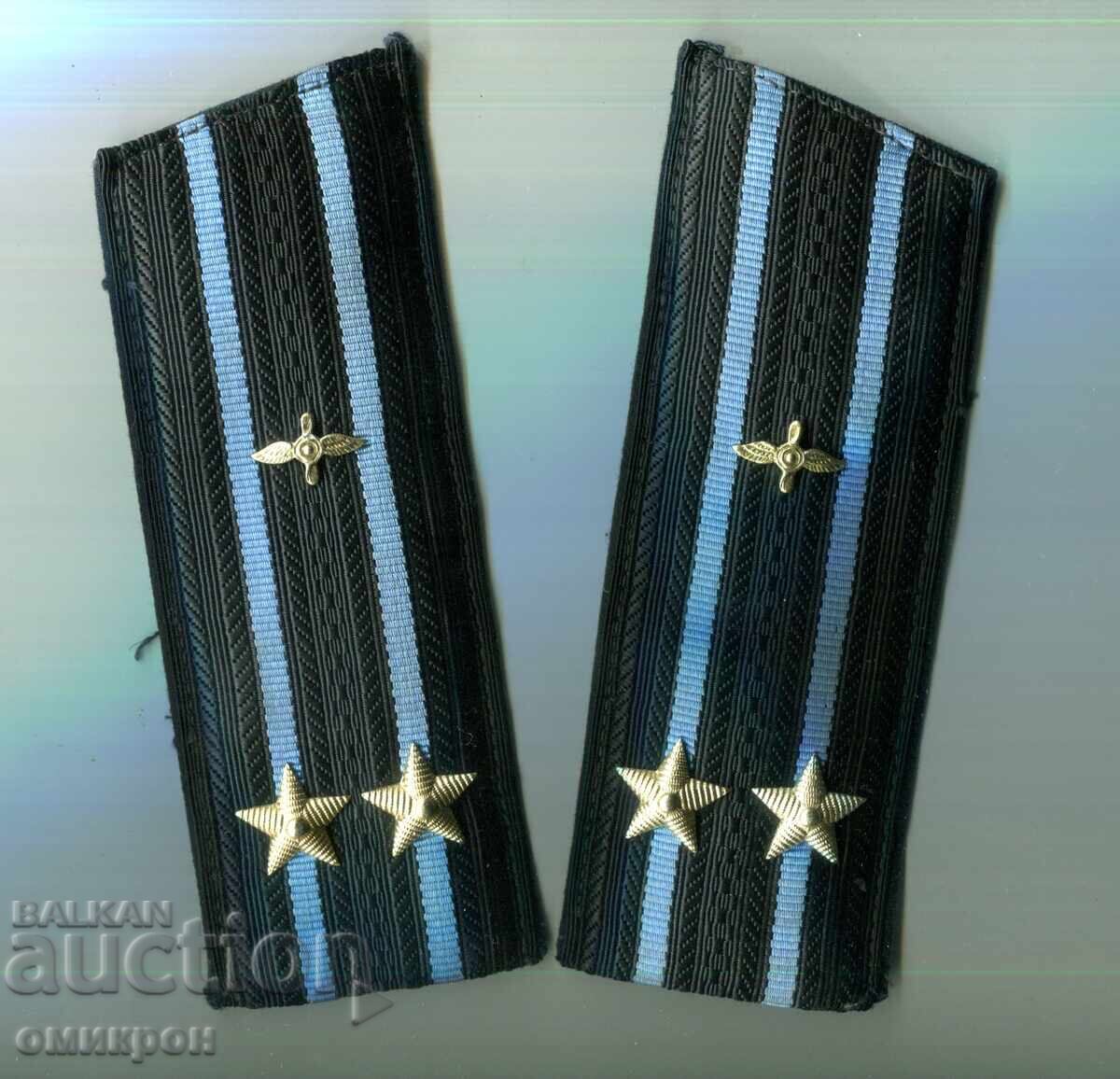 Чифт пагони на подполковник, авиация на ВМФ, СССР. Чифт пагони на подполковник, авиация на ВМФ, СССР.