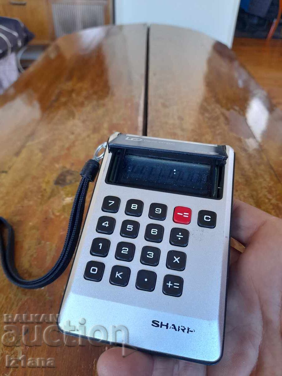 Аукцион Стар калкулатор Sharp EL-805 Аукцион Стар калкулатор Sharp EL-805