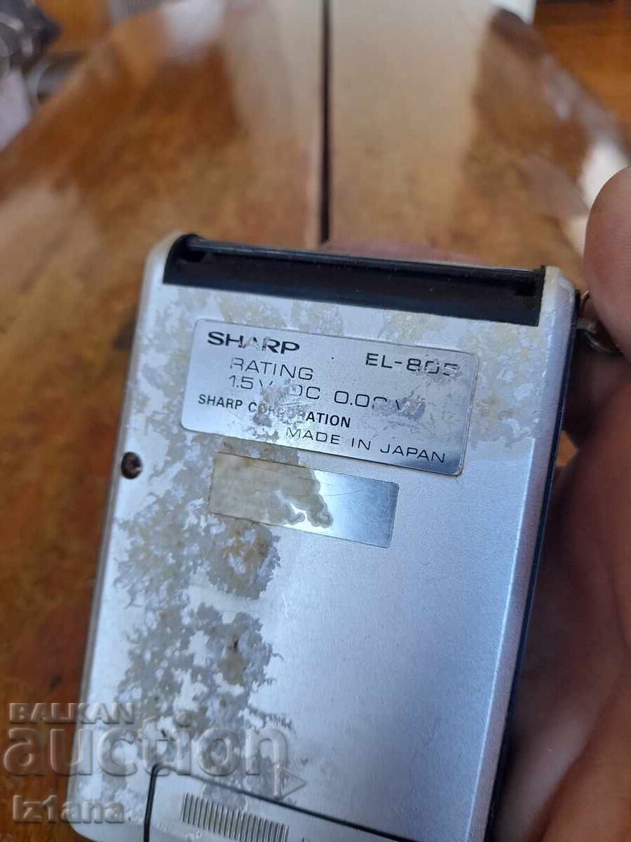 Стар калкулатор Sharp EL-805 - 5 Стар калкулатор Sharp EL-805 - 5