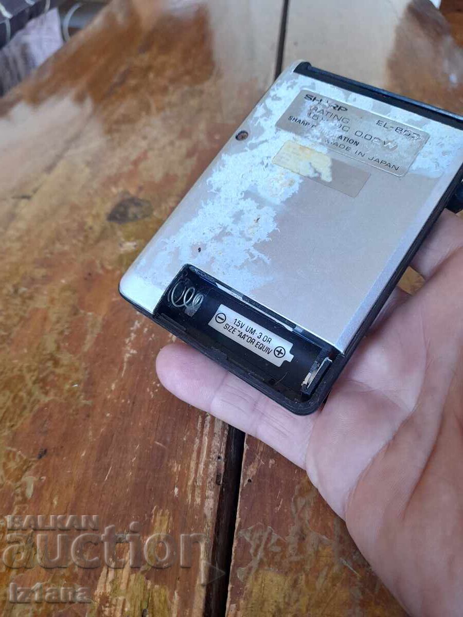 Стар калкулатор Sharp EL-805 - 7 Стар калкулатор Sharp EL-805 - 7
