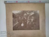 Снимка картон фотография семейство Евреи