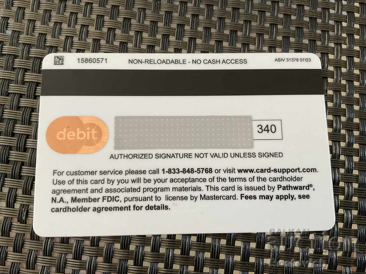 Карта на благотворителен фонд “Care Access”, САЩ. с цена € 5.55 | 10.85 лв.