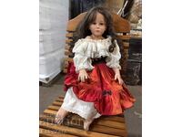 Collectible porcelain doll "The Doll Artworks" (1992)