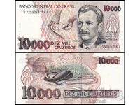 ❤️ ⭐ Бразилия 1991-1993 10000 крузейрос UNC нова ⭐ ❤️