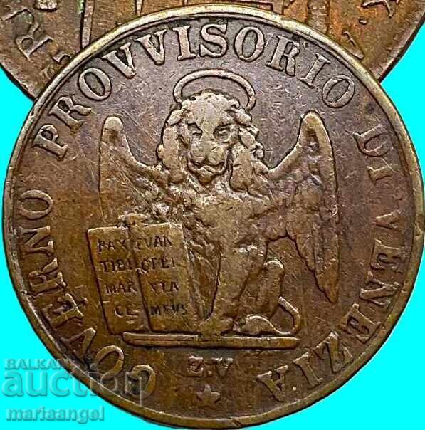 5 centesimi 1849 Venetian Republic (1848-49) Lion 24mm - 5 5 centesimi 1849 Venetian Republic (1848-49) Lion 24mm - 5
