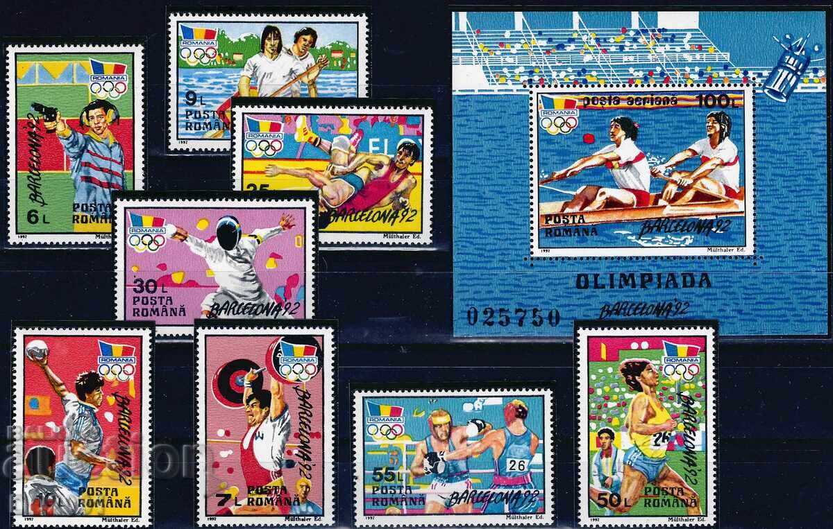 Romania 1992 - Olympics MNH