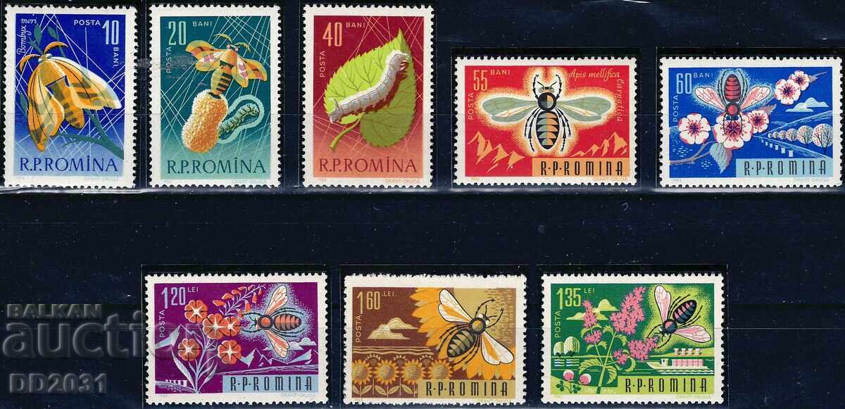 Ρουμανία 1963 - έντομα MNH Ρουμανία 1963 - έντομα MNH