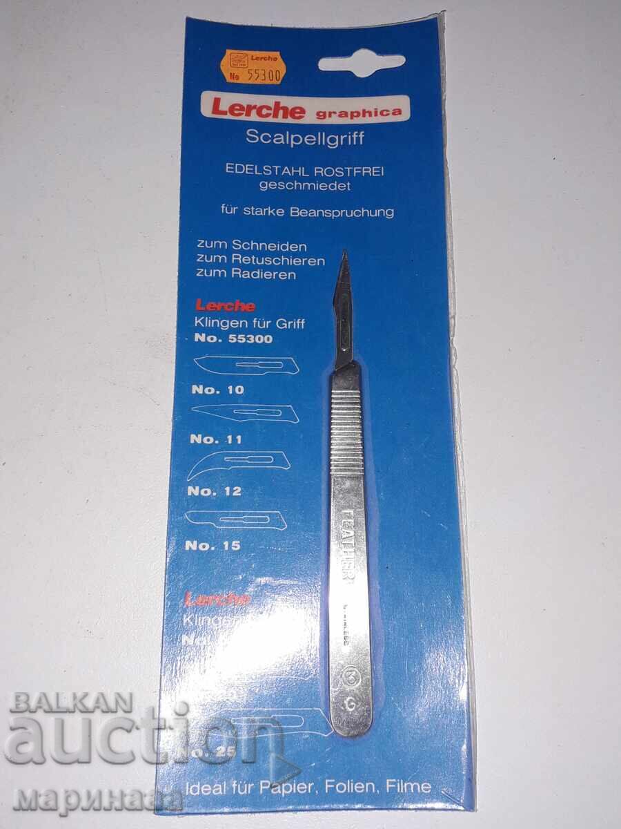 Delivery of SCALPEL ''ROSTFREI''
