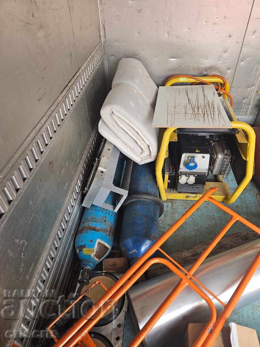 Παράδοση Βενζινοκίνητη γεννήτρια 7 kW Παράδοση Βενζινοκίνητη γεννήτρια 7 kW