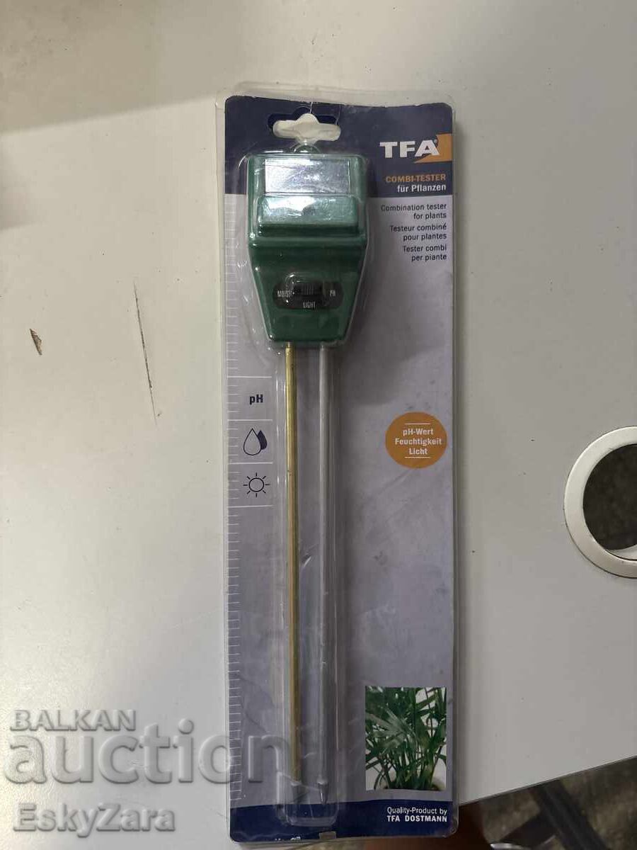 Analog 3-in-1 plant soil tester (German brand) Analog 3-in-1 plant soil tester (German brand)