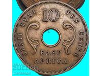 Africa de Est 10 cenți 1964