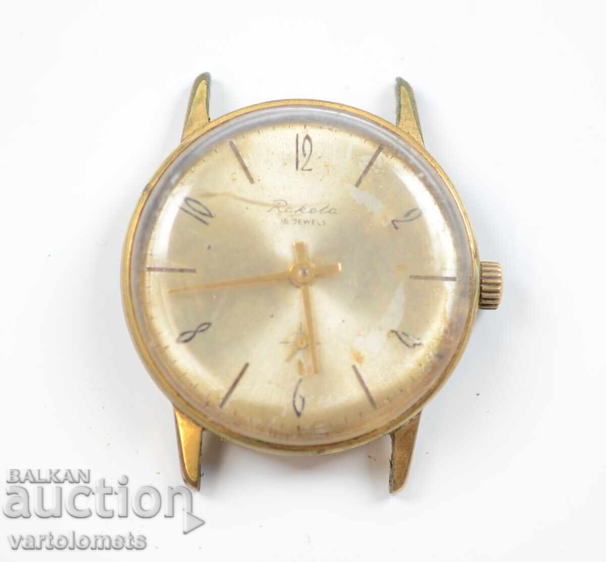 Ανδρικό ρολόι RAKETA USSR με επιχρυσωμένο 10 Mk - δουλειές με τιμή € 18.00 | 35.21 BGN Ανδρικό ρολόι RAKETA USSR με επιχρυσωμένο 10 Mk - δουλειές με τιμή € 18.00 | 35.21 BGN