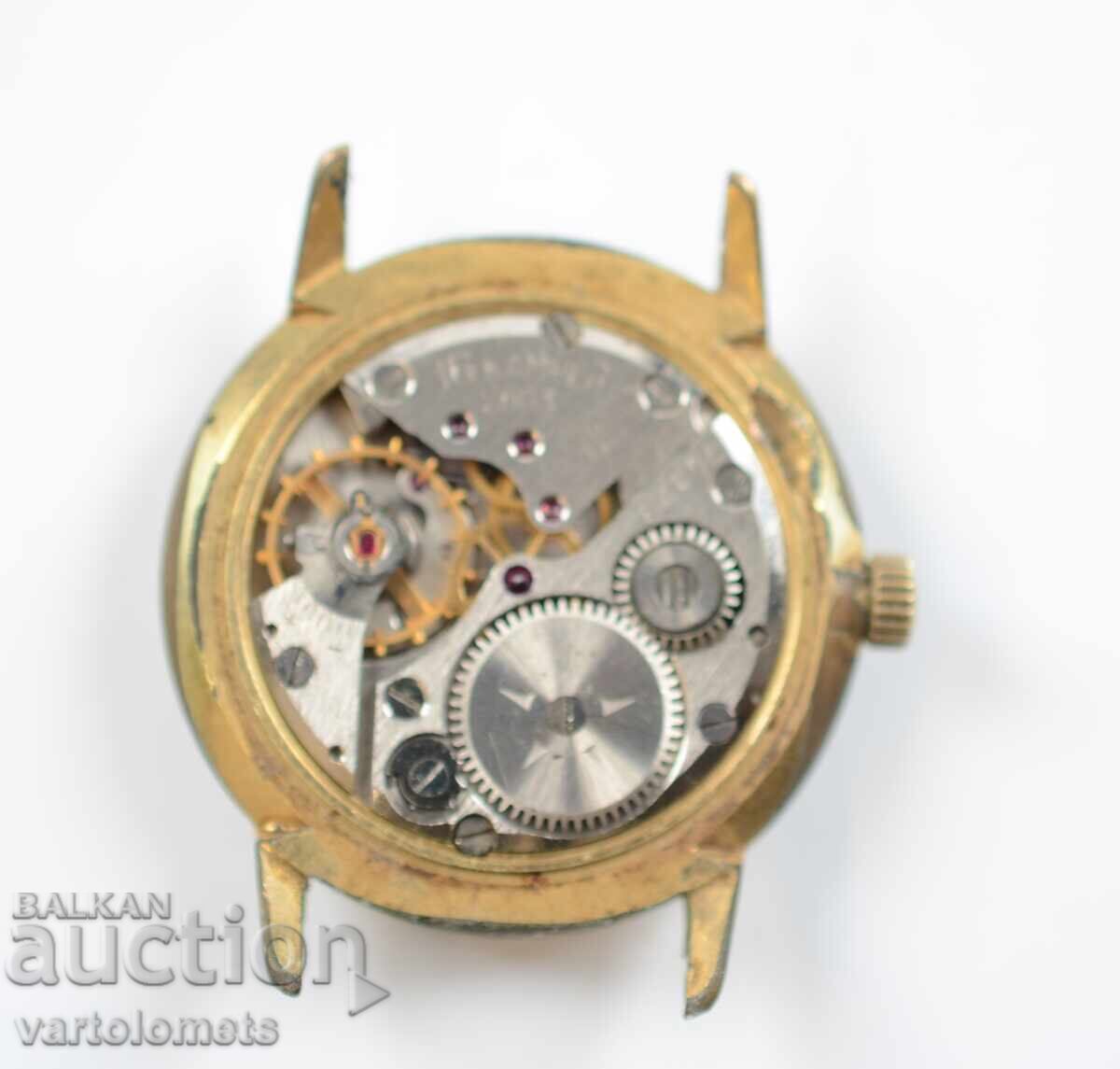 Δημοπρασία Ανδρικό ρολόι RAKETA USSR με επιχρυσωμένο 10 Mk - δουλειές Δημοπρασία Ανδρικό ρολόι RAKETA USSR με επιχρυσωμένο 10 Mk - δουλειές