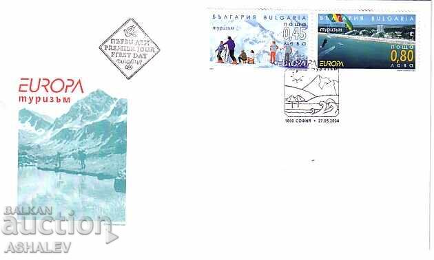 2004 Ευρώπη Τουρισμός FDC Βουλγαρία 2004 Ευρώπη Τουρισμός FDC Βουλγαρία