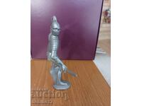 Retro plastic knight figurine