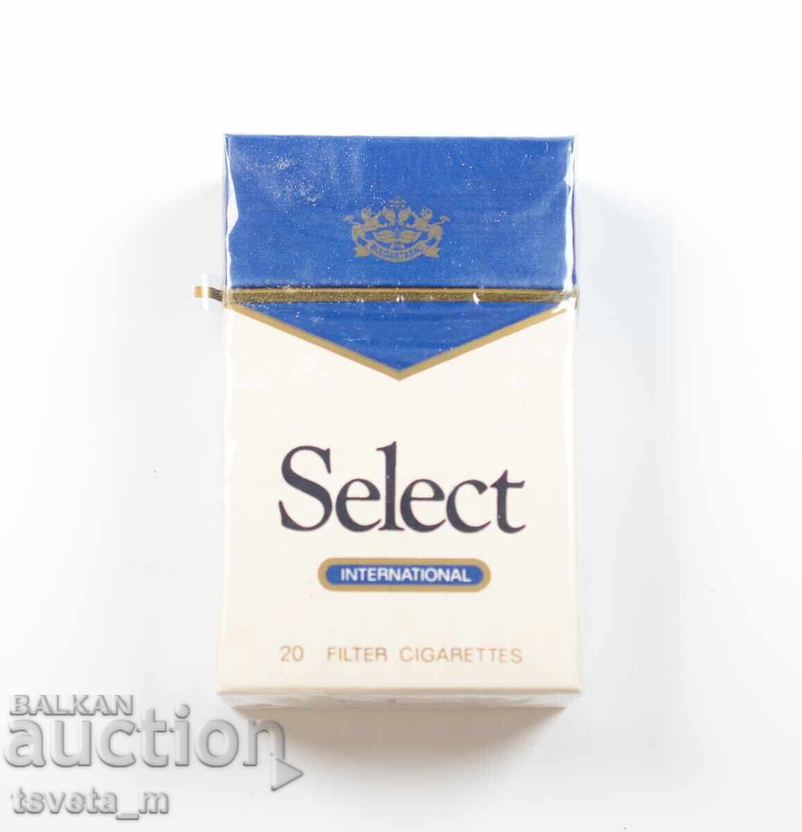 ЦИГАРИ SELECT запечатани с целофан и бандерол соц ЦИГАРИ SELECT запечатани с целофан и бандерол соц