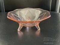 Candy bowl "Lancaster Glass Company", USA. 1935